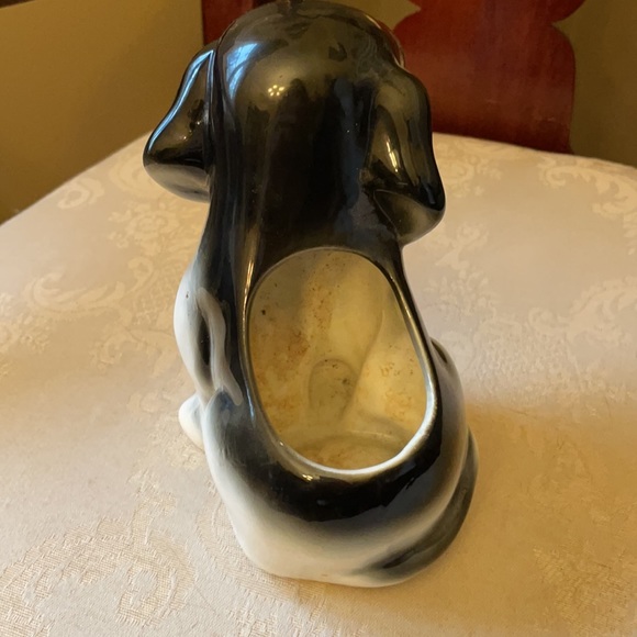 Vintage Nancy Pew Giftware/Tilso, Japan anthropomorphic antique dog planter 1986 - Picture 4 of 8